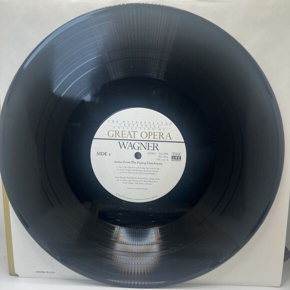 The Metropolitan Collection of Great Opera WAGNER 4 LP + Booklet EX / NM!!! WOW! - Picture 4 of 16